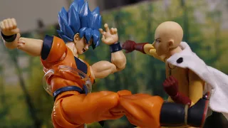 stop motion goku vs saitama part 1 悟空 サイタマ