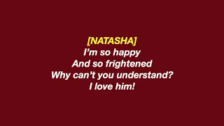 Sonya & Natasha [LYRICS] - Natasha, Pierre & the Great Comet of 1812