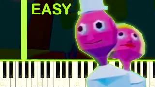 DAISY BELL SONG - EASY Piano Tutorial