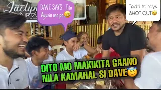 Si DAVE tuwang-tuwa may NAGUSTOHAN (Sir TechJun dave ayusin Mo Yan. sir TechRam Mahal yan)