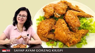 SAYAP AYAM GORENG KRISPI, simpel dan enak