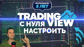 С Нуля TRADINGVIEW как пользоваться | ТРЕЙДИНГВЬЮ обзор платформы | trading view