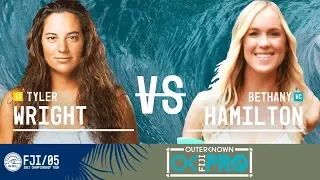 Tyler Wright vs. Bethany Hamilton - Round Four, Heat 2 - Outerknown Fiji Women's Pro 2017