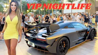 VIP Supercar Nightlife in Monaco Living the Luxurious Lifestyle  #billionaires #trending #viral