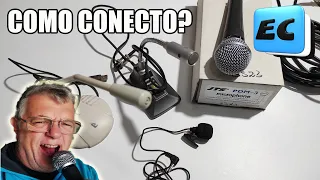 🔈🔈 AMPLIFICADORES Y MICROFONOS, como conectarlos