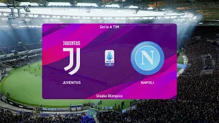 Juventus vs Napoli - ⚽ Coppa Italia Final 2020 🏆 - CPU Prediction