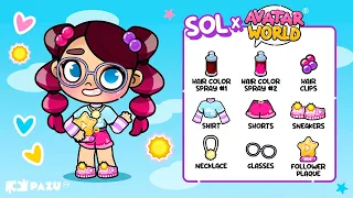 DESBLOQUEA MI PACK DE SOL GRATIS en Avatar World *TENGO MI PROPIA SKIN* | Sol Games