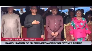 Peter Obi Joins Wike To  Inaugurate Nkpolu-Oroworukwo Flyover Bridge | TVC News Live