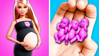 Oh No! Barbie Needs A Toilet 🚽! GENIUS DOLL MAKEOVER - Incredible Hacks and Gadgets