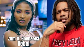 Zum feat., Shenseea - Rebel (Official Video) REACTION