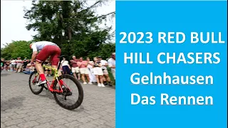 Red Bull Hill Chasers 2023 Gelnhausen - Das Rennen - 480 Watts avg - Craaaazy steil - 32% maximal