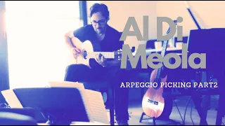 Al Di Meola Chordal/Arpeggio Guitar Patterns PART 2