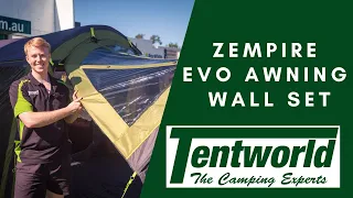 Zempire Evo Awning Wall Sets | A perfect companion to your Zempire Evo Tent