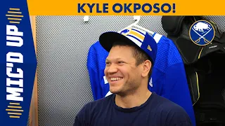 Kyle Okposo Mic'd Up At Practice! | Buffalo Sabres