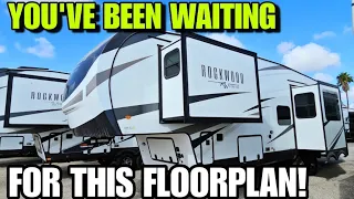 YOU will LOVE this Fifth Wheel RV floorplan! Rockwood Signature 8291CL