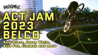 Epic BMX bowl riding at Belco Skatepark - ACT Jam 2023 recap (RAW)