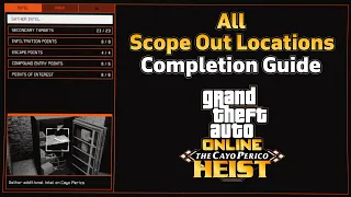 GTA Online: Cayo Perico Heist (2024) Scope Out / All Points of Interest, Secondary Targets etc.