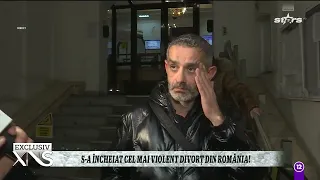 S-a încheiat cel mai violent divorț din România!