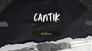 Cantik - Kahitna #karaoke #nadawanita