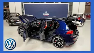 1:18 Volkswagen Golf Mk 8 GTI (Blue)- Norev [Unboxing]