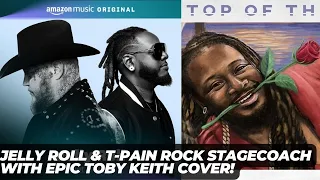 Jelly Roll and T Pain Unite for Electrifying Cover of Toby Keith's 'Should've Been A Cowboy' at Stag