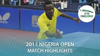 2017 Nigeria Open Highlights: Felix Lartey vs Olayinka Aiyelumo (Qual)