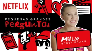 Crianças entrevistam Millie Bobby Brown | Netflix Brasil