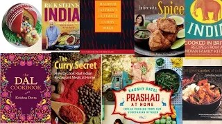 Top 10 Indian traditional recipe books.... Hindustaan ki parampariq khana bananey ki kitaab.. 📘📗📔