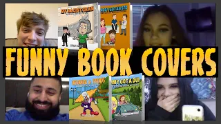 Blind Reactions To Funny Book Covers on Omegle