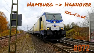 Führerstandsmitfahrt #072 - XXL-Folge - Nachts von Hamburg als RB31 nach Hannover