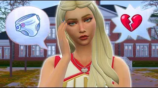 Spoiled cheerleader gets pregnant at school //Sims 4 Teen mom playthrough