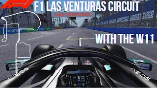 This race track is incredibly fun | Las Venturas circuit with the W11 of Lewis Hamilton