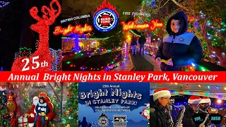 Vancouver’s amazing annual Bright Nights at Stanley Park  Walking Tour