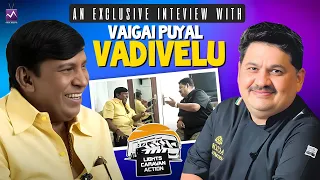 Vaigai puyal Vadivelu with Chef Venkatesh Bhat in Light Caravan Action | Mediamasons TCDC Spl