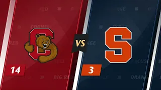 Highlights I #3 Syracuse vs #14 Cornell