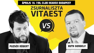 Puzsér és Huth vitatkozik a NER-ről és Pintér Sándor meg Kövér László MSZMP-tagságáról | 2024.04.18.