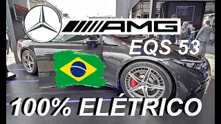 Mercedes-AMG EQS 53 4MATIC+ | Conheça um pouquinho deste belíssimo sedã de luxo 100% elétrico.