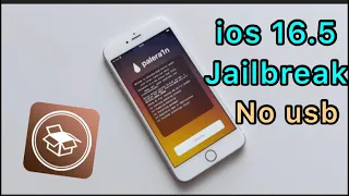 iOS 16.5 Jailbreak Windows / Palera1n/Palen1x Jailbreak iOS 16.5 no usb