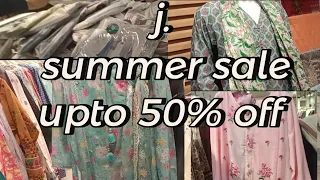 J. Junaid Jamshed Summer Sale 2024 | j. summer collection  50% off | J. sale | J. sale 2024