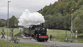 94 1538 auf dem Weg zum Bf. Rennsteig am 3.10.2019