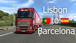 ETS2 Iberia Timelapse: Lisbon to Barcelona