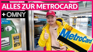 🟨 So funktioniert die MetroCard New York & OMNY für die Subway 2024!