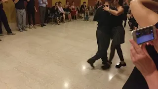 Sebastián Achaval and Roxana Suarez milonga workshop demonstration