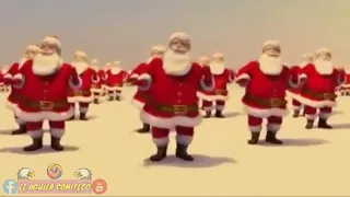 Santa  Claus Bailando  Feliz Navidad  para  Todos Ustedes  Arcangel  Jingle  Bell madafaka