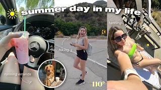 A summer day in my life | SWIMMING, HIKING, COFFEE SHOPS