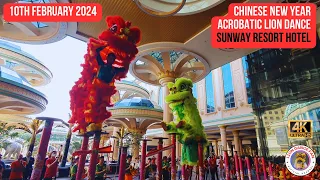 2024 Chinese New Year Acrobatic Lion Dance @ Sunway Resort Hotel By Khuan Loke