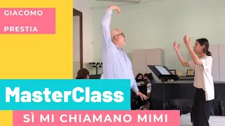 초견 MasterClass-Giacomo Prestia(basso) Sì Mi chiamano Mimi-La Bohème(G.Puccini)