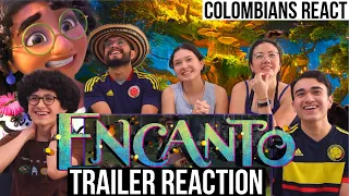 ENCANTO Trailer REACTION! Walt Disney Animation | MaJeliv Reactions | A Mosaic of Colombian Culture!