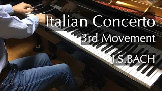 J .S. Bach - Italian Concerto 3rd movement - pianomaedaful