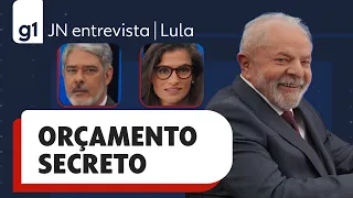 Lula responde a pergunta sobre orçamento secreto ao JN | Jornal Nacional | Eleições | g1